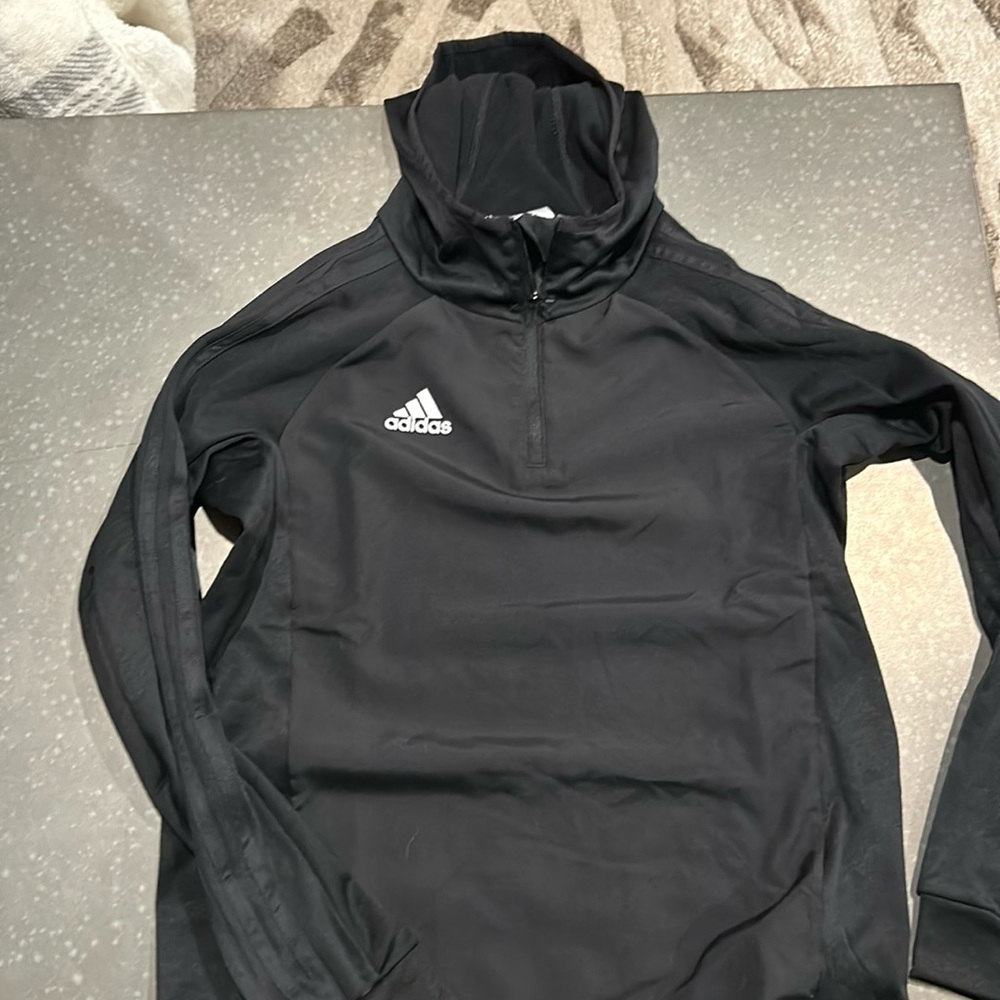 Boys adidas climawarm hooded pullover